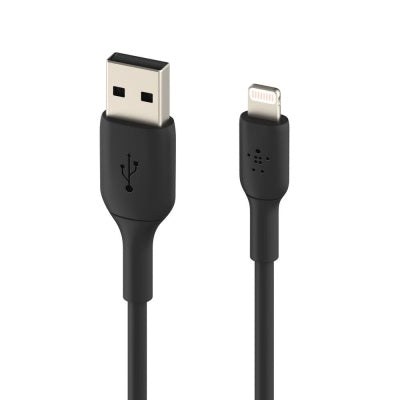 USB-A naar Lightning 2 M (Black)