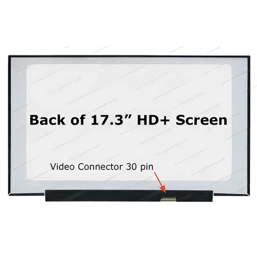17,3 Inch Vervangend Laptopscherm (NT173WDM-N23 V8.0) – HD+ met Matte Afwerking