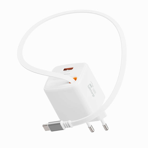 Swissten SlideCharge Travel Charger (45W) - 22071350 - White