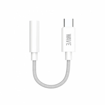 Wave WA-150 USB-C naar 3,5 mm AUX-adapter voor muziek