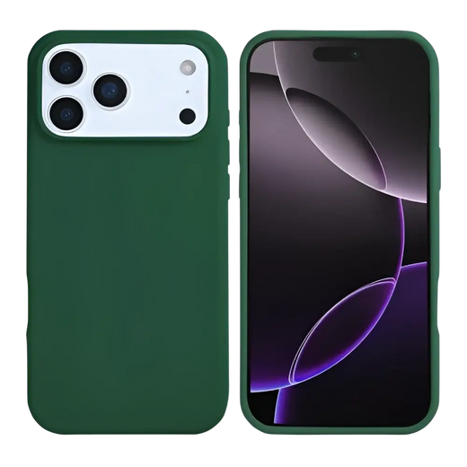 Rixus Soft TPU Case met MagSafe – iPhone 17 Pro – Donkergroen