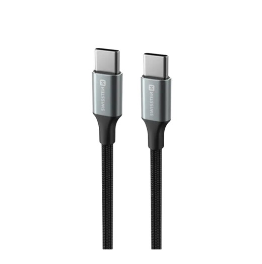 Câble USB-C Swissten Textile II – Solution élégante pour la maison et en déplacement