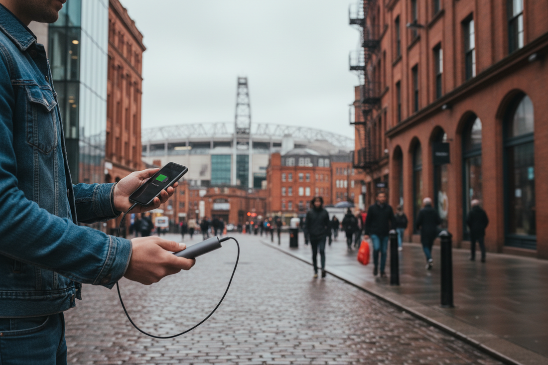 Buy a powerbank in Birmingham – Bullring and Jewellery Quarter