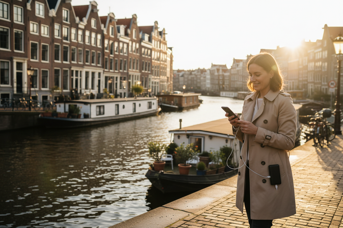 Powerbank kiezen in Amsterdam – capaciteit, laadvermogen en aansluitingen vergelijken