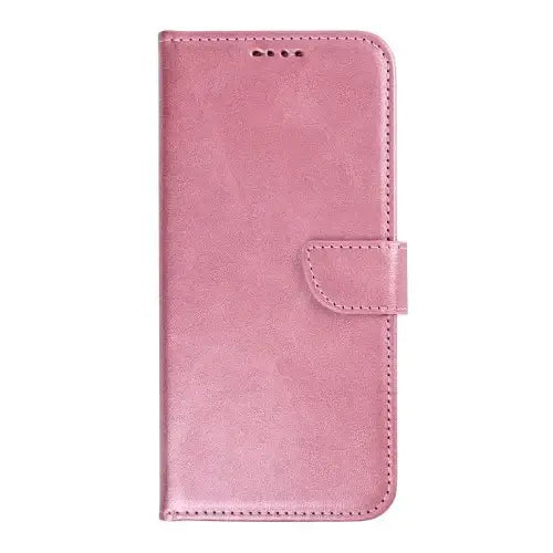 Rixus bookcase voor Samsung Galaxy A27 – roze