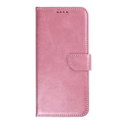 Rixus bookcase voor Samsung Galaxy A27 – roze