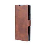 Rixus wallet-hoesje met penhouder voor Samsung Galaxy Z Fold6 – bruin