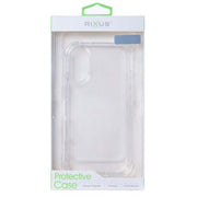 Rixus Anti-Burst hoesje voor Samsung Galaxy S25 Edge – transparant