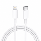 Originele USB-C naar Lightning Kabel 1 Meter – Snelladen & Data Sync voor iPhone en iPad – Wit - Laad Centrum