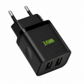 Wave WA-102 USB Wandlader 10.5W – 2x USB-A – Zwart