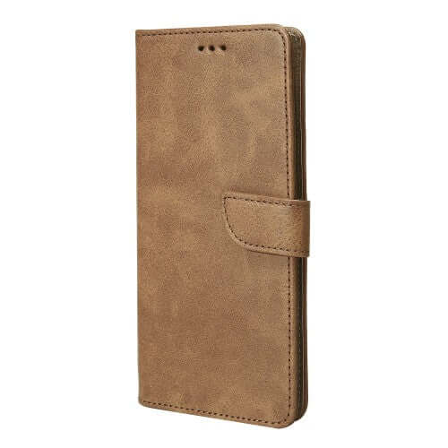Rixus bookcase voor Samsung Galaxy A16 4G / 5G – lichtbruin
