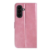 Rixus bookcase voor Samsung Galaxy A27 – roze