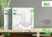 Wave WA-298 4G LTE Wi-Fi Router | 4G150MBPS | Wi-Fi 300MBPS