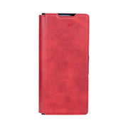 Rixus wallet-hoesje met penhouder voor Samsung Galaxy Z Fold4 – rood