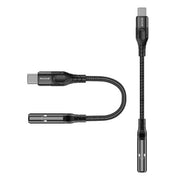Rixus RXMU36C USB-C naar 3,5mm Audio Adapter 10cm