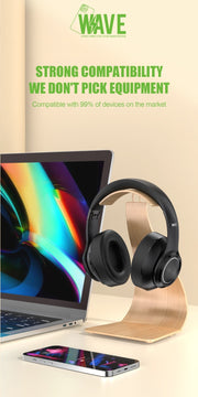 Wave WA-176 Noise Reducttion ANC Wireless Headset (zwart)