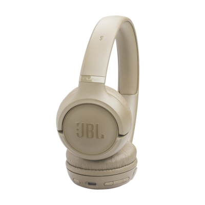 JBL Tune 530BT Wireless On-Ear Headphones (Beige)