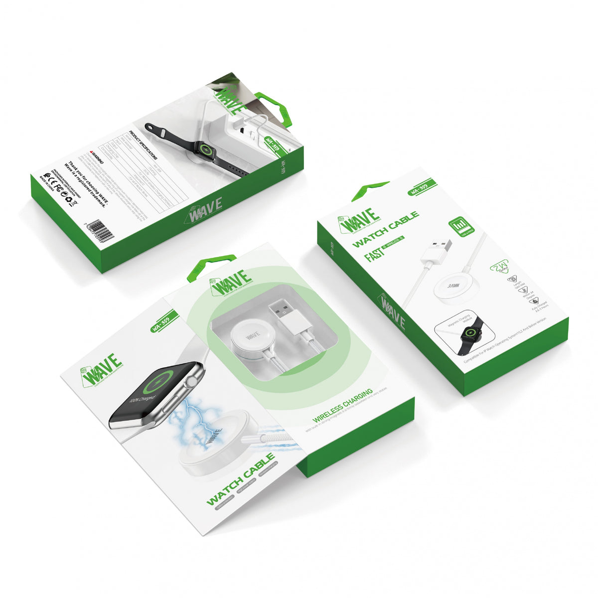Wave WA-359 For Apple Watch Magnetic Charging Cable