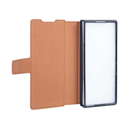 Rixus wallet-hoesje met penhouder voor Samsung Galaxy Z Fold6 – bruin