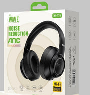 Wave WA-176 Noise Reducttion ANC Wireless Headset (zwart)