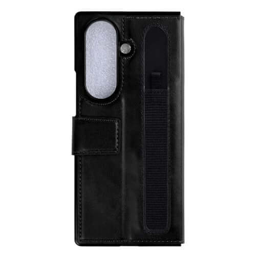Rixus wallet-hoesje met penhouder voor Samsung Galaxy Z Fold8 Ultra – zwart