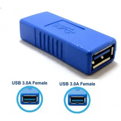 USB 3.0 female-naar-female adapter high-speed dataoverdracht USB-A naar USB-A
