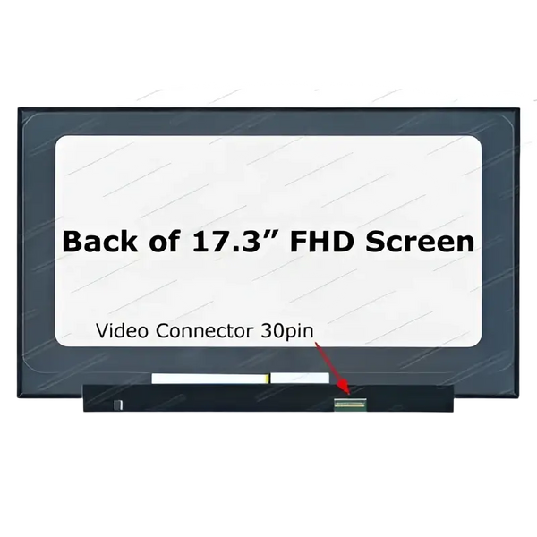 17,3 inch Full HD laptop scherm – NV173FHM-N49 V8.0 met IPS technologie - LCD