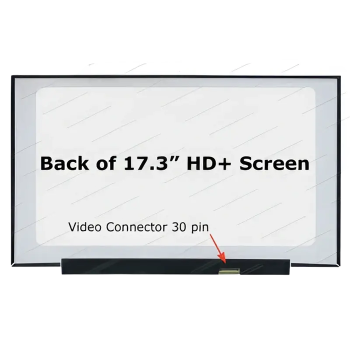 17,3 Inch Vervangend Laptopscherm (NT173WDM-N23 V8.0) – HD+ met Matte Afwerking