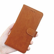 Wave Leer boekhoes iPhone 18 Pro Max - Bruin