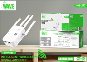 Wave WA-297 Wireless Wifi Repeater / Wifi Router / Wifi Extender 1200 Mbps