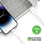 Wave WA-235 USB-A To Lightning data Cable 2M