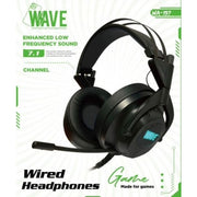 Wave WA-197 Gaming Headphones with 7.1 surround sound