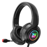 ONIKUMA X1 bedrade gaming headset 3,5 mm met LED-verlichting
