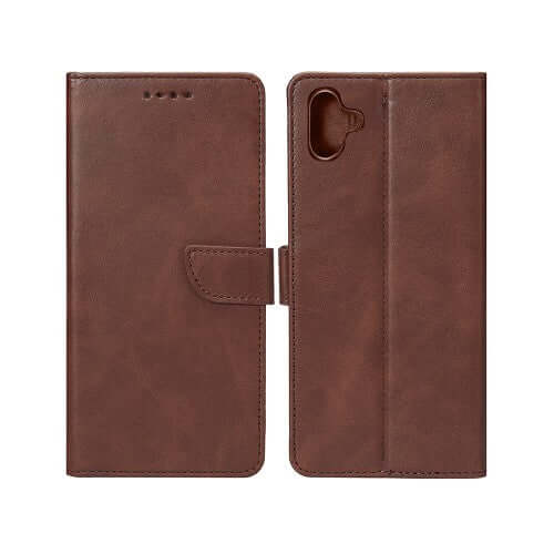 Rixus bookcase voor Samsung Galaxy A06 – bruin