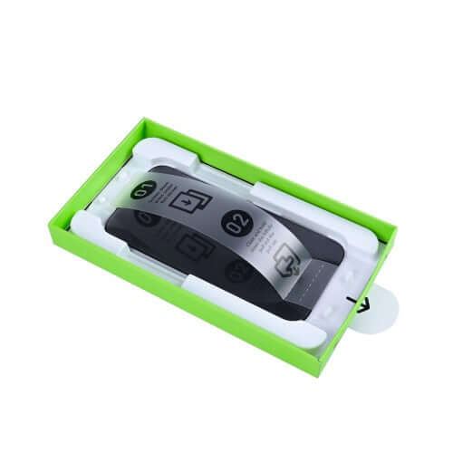 Rixus Privacy screenprotector met Fit Box voor iPhone 14 / 13 / 13 Pro / 16e / 17e