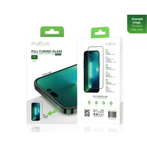 Rixus Clear HD Full Curved Edge screenprotector voor Samsung Galaxy A52 5G / A52s 5G