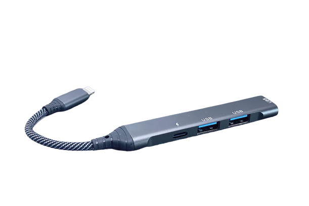 Type-C Plug to 4 USB Port Extender SX-35