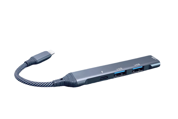 Type-C Plug to 4 USB Port Extender SX-35