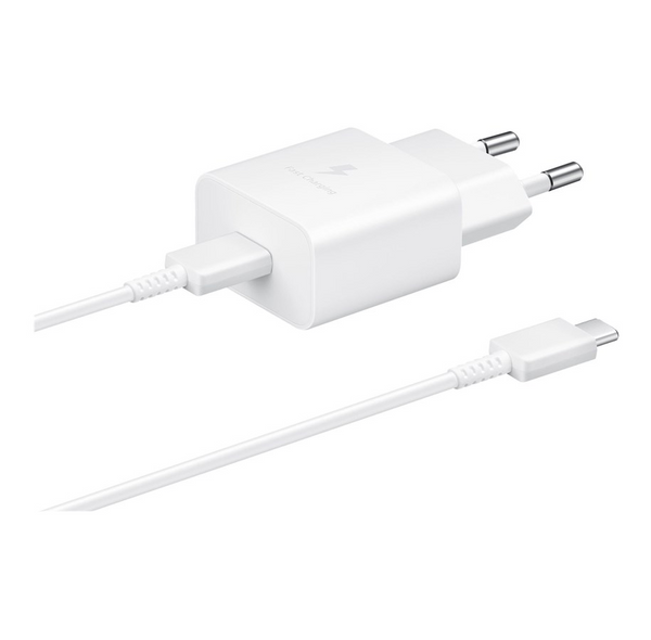 Samsung EP-T1510 USB-C Fast Adaptor With Cable (15W)  - wit