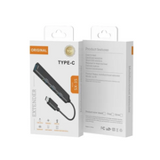 Type-C Plug to 4 USB Port Extender SX-35