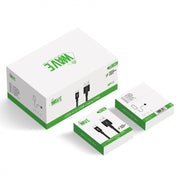 Wave WA-142 Quick Charger USB-C Cable 1M (zwart)
