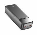 Swissten Powerline II Powerbank – 30.000 mAh – Zwart
