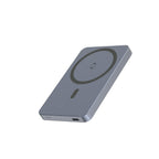 Swissten Fusion MagSafe Powerbank – 5.000 mAh – Zilver