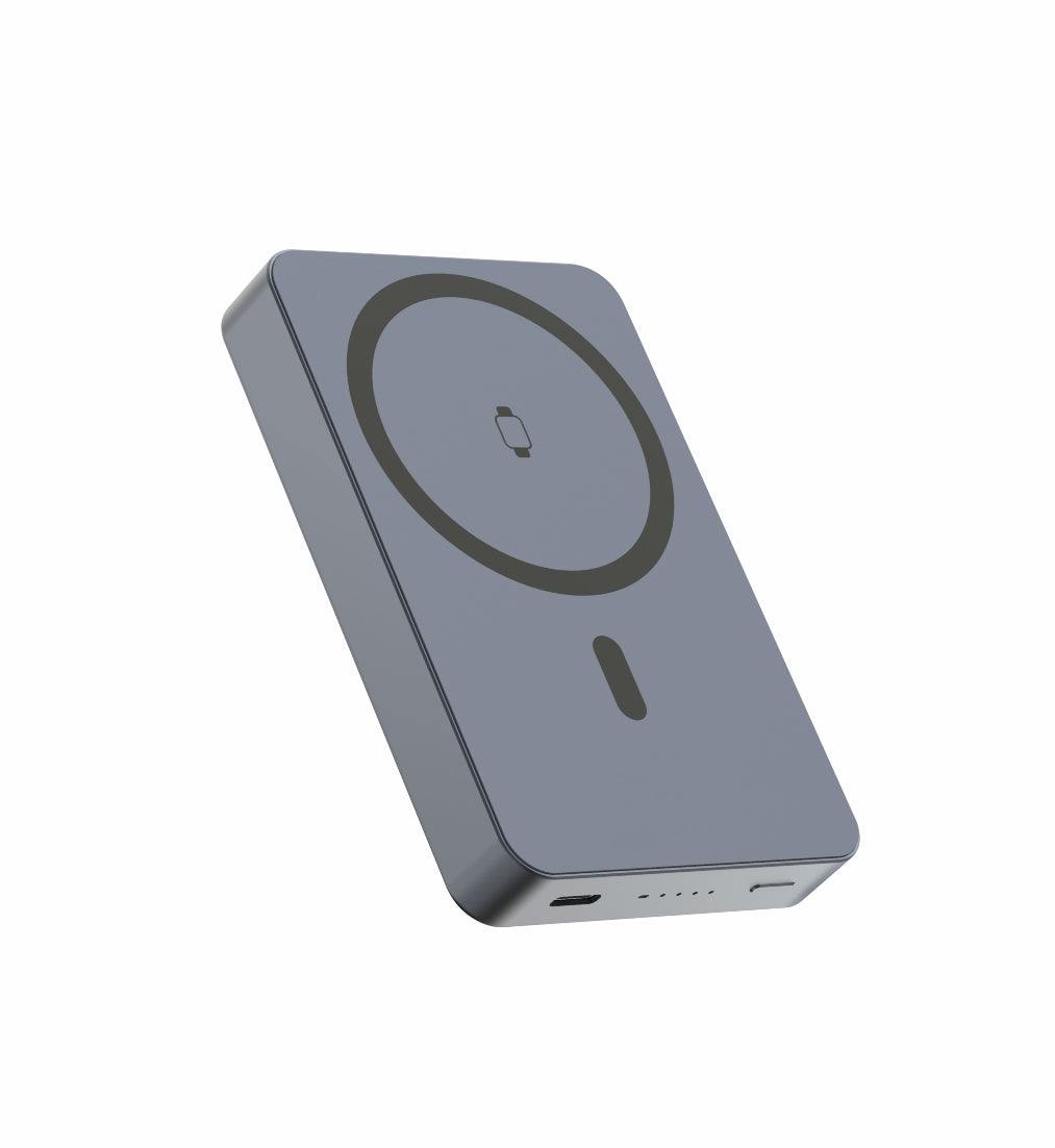 Swissten Fusion MagSafe Powerbank 10.000 mAh – Zilver