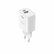 Swissten Edge USB-C + USB-A Travel Charger (20W) - 22071713 - White