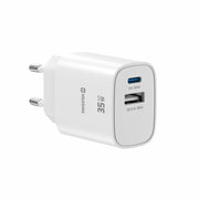 Swissten Edge USB-C + USB-A Travel Charger (35W) - 22071717 - White