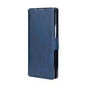 Rixus wallet-hoesje met penhouder voor Samsung Galaxy Z Fold5 – blauw