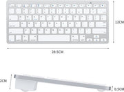 Ultra slim draadloos toetsenbord (zwart)