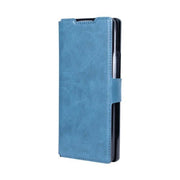 Rixus wallet-hoesje met penhouder voor Samsung Galaxy Z Fold5 – sierrablauw
