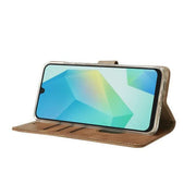 Rixus bookcase voor Samsung Galaxy A16 4G / 5G – lichtbruin